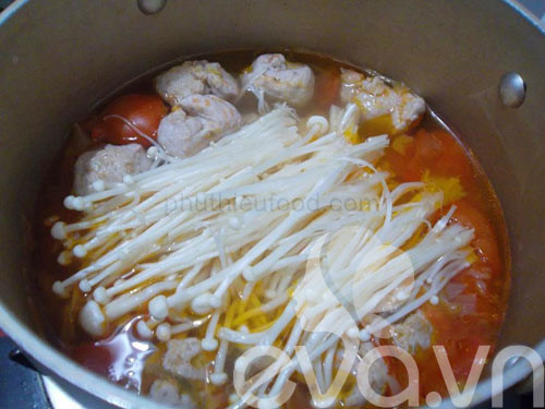 Canh chua giò sống nóng sốt đưa cơm - 8